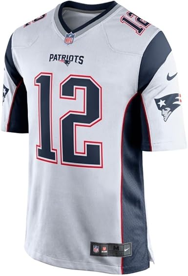 Amazon Com Nike Tom Brady New England Patriots White Men S Game Day Jersey Xx Large Clothing
