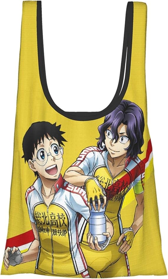 Amazon 弱虫ペダル2 人気再利用可能なバッグ 防水で 大容量える超軽量 旅行多機能 にやさしい 携帯ショッピングバッグ シューズ バッグ