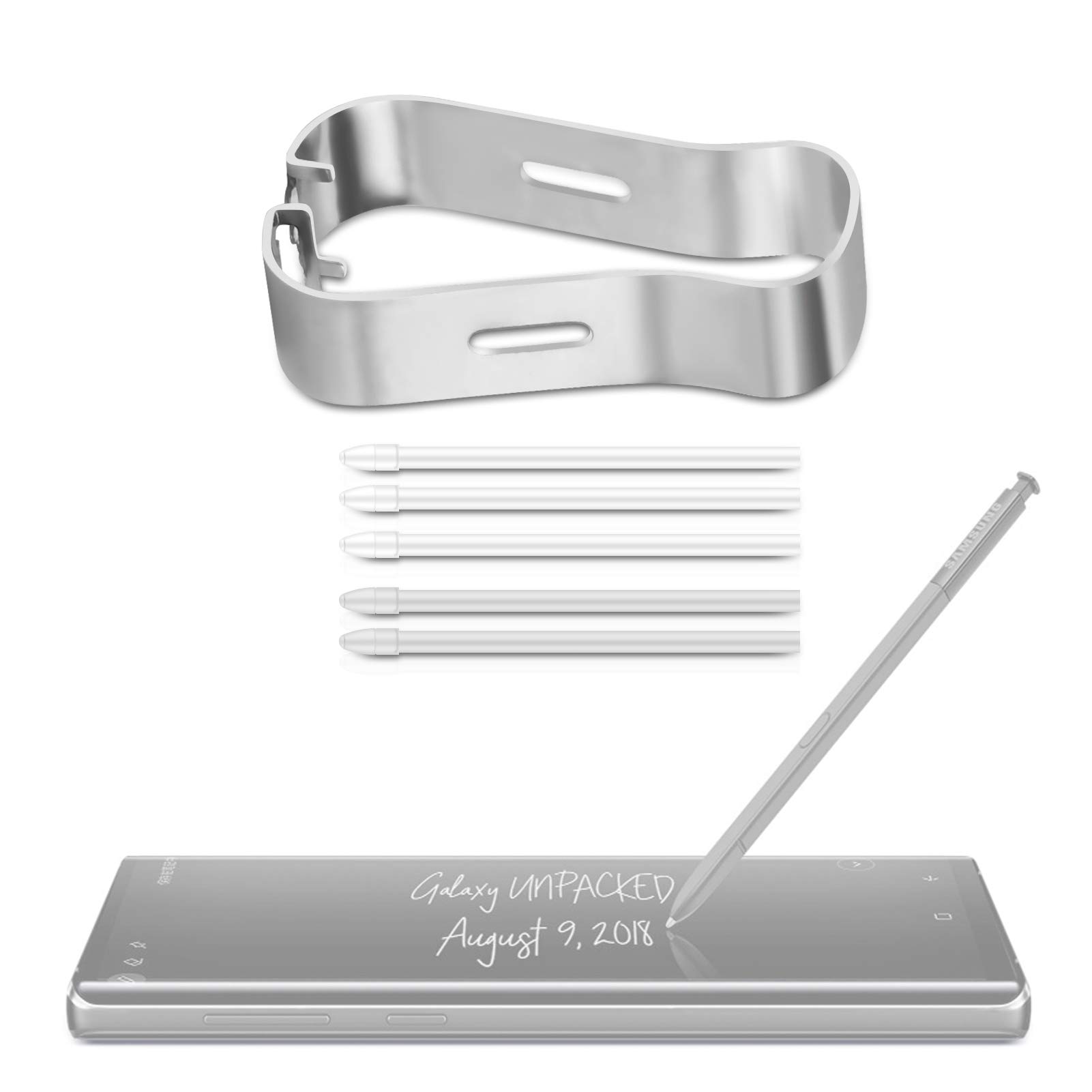 Stylus S Pen Nibs Tips Replacement for Note 8/9 Tab S 3/4, Tablet Pen Tip with Tweezer Removal Tool