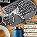 Kuzy Glassy Premium MacBook Pro 14 inch Keyboard Cover M4 16