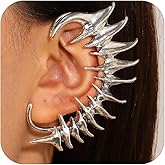 Punk Devil Ear Cuff Earring for Women Dragon Claw Cartilage Ear Wrap Earrings Vintage Gothic Claw Cuff Earring Halloween Jewelry ﻿