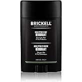 Brickell Men's Products Natural Deodorant For Men, Natural and Organic, Aluminum, Alcohol, and Baking Soda Free, 2.65 Ounce, Eucalyptus & Mint