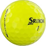 Srixon New Q-STAR Tour 5 2024 Dozen Golf Balls Yellow Urethane 3 Piece view 3