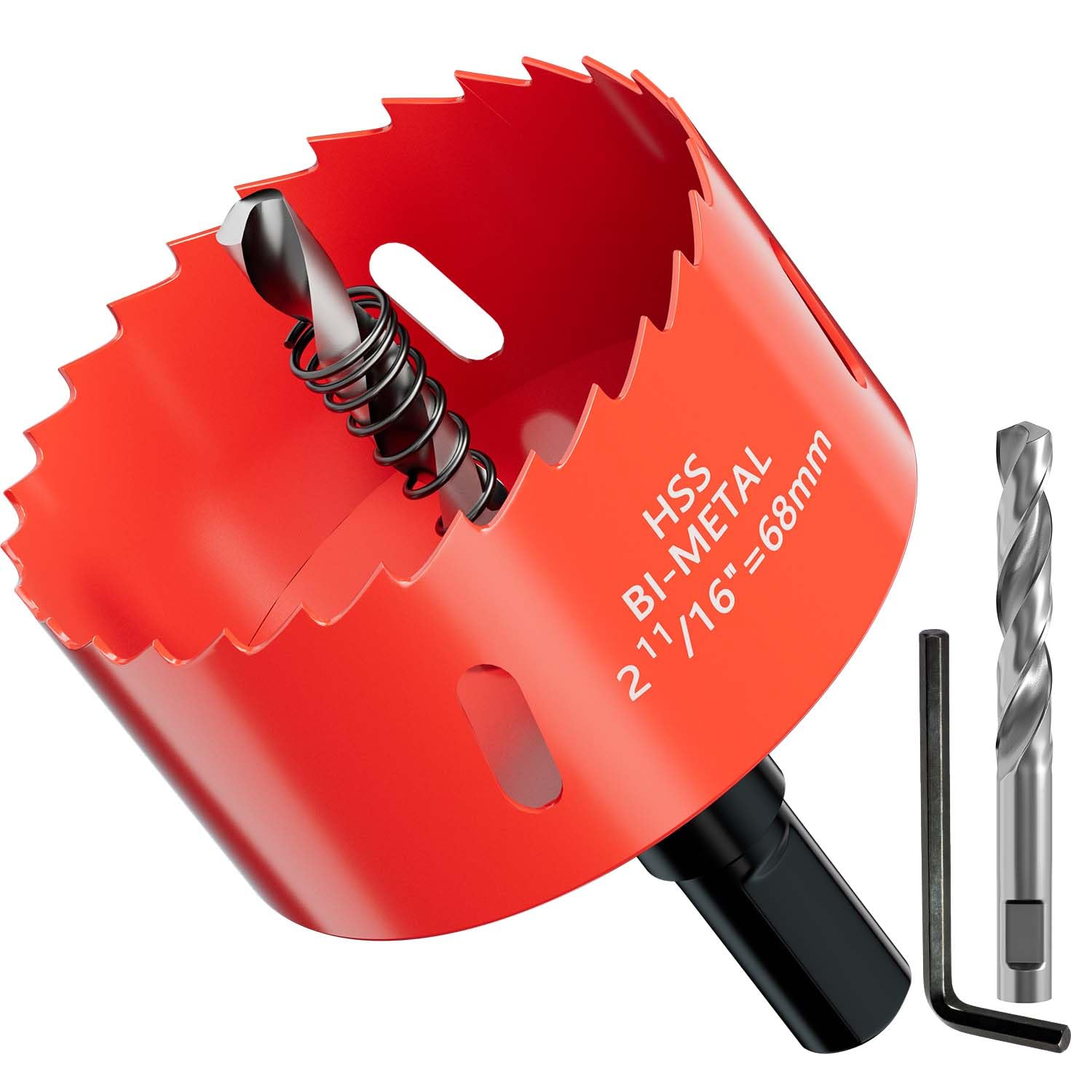 GARHWAL Bi-Metal Hole Saws - 68mm Wood Cutter, Metal Hole Saw, Circular Cutter for Walls, Core Drill Bit - Fast Cutting with Long-Lasting Blades for Plumbing, Conduits, Kitchens, Other DIY Projects — image 1