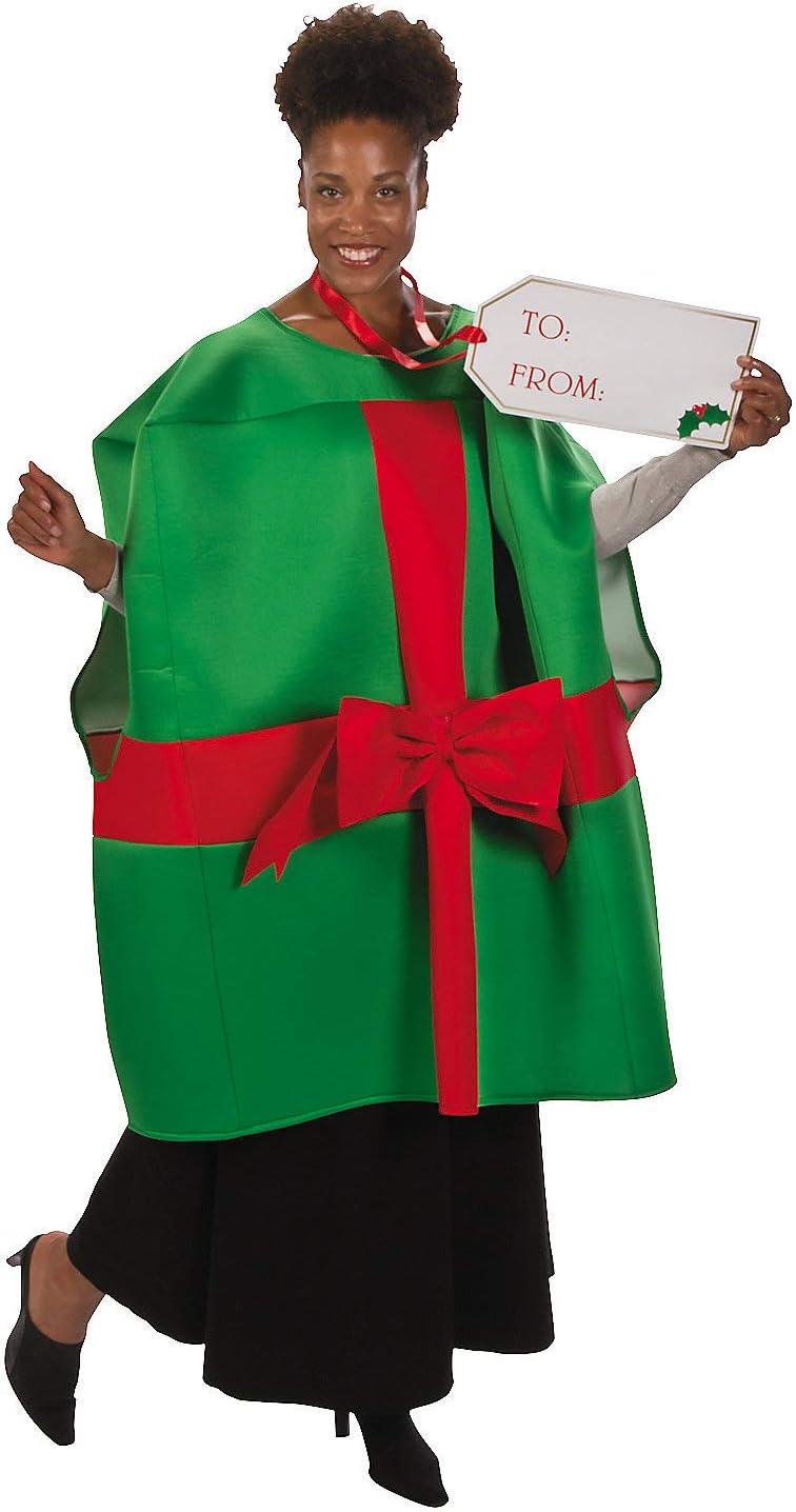 Fun Express Adult Costume for Christmas (2 Pieces per Set) Novelty Costumes, Adult Unisex Costumes, Christmas