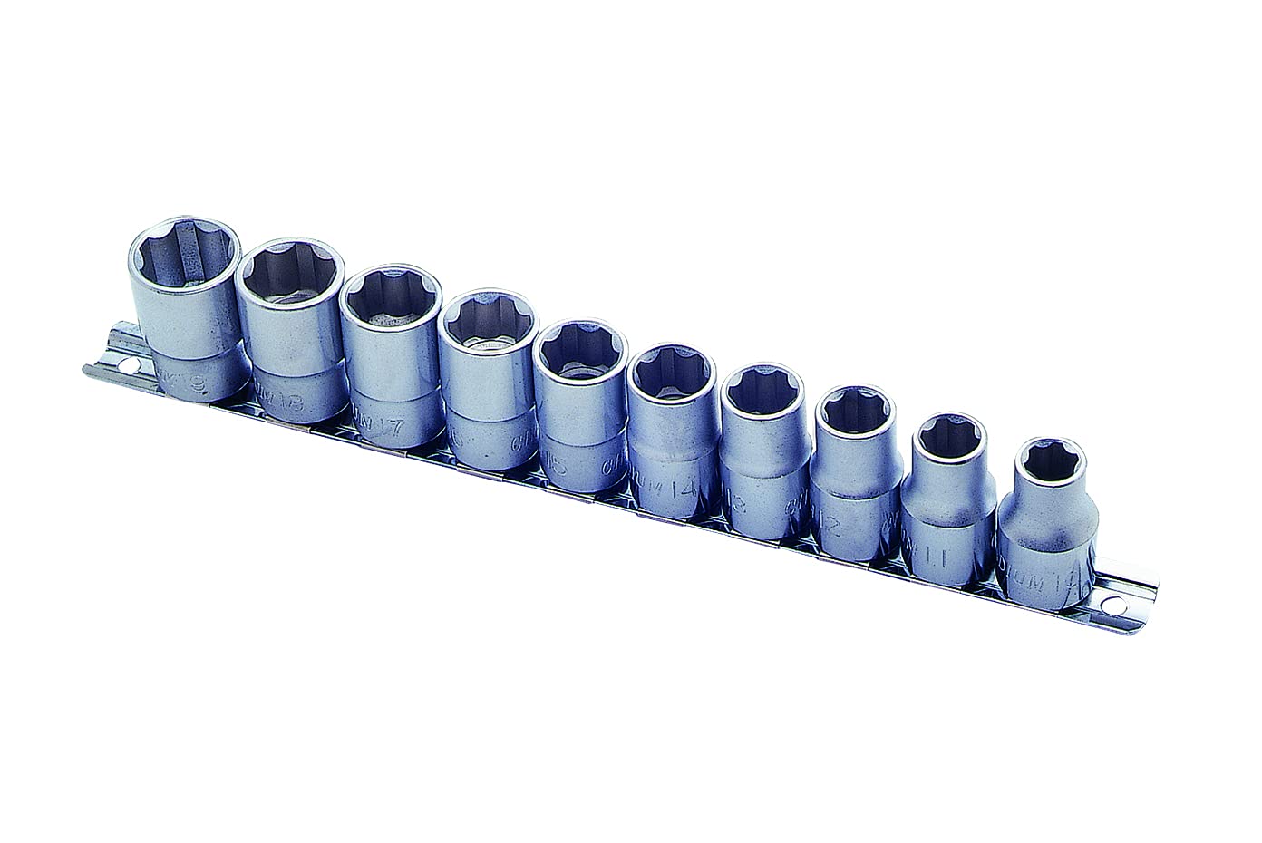 Laser 2384 Socket Set Pozitiv-Lock 1/2"D 10pc