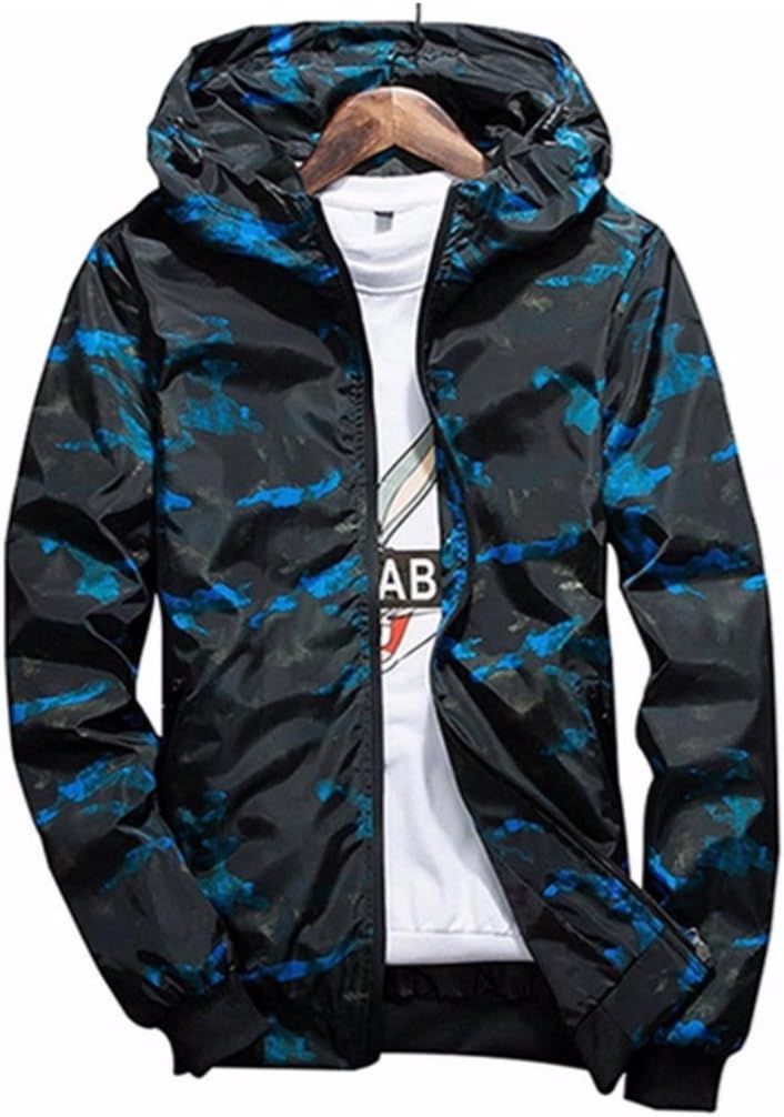 Showlovein Floral Bomber Jacket Men Hip Hop Slim Fit Flowers Bomber Jacket Coat Men's Hooded Jackets