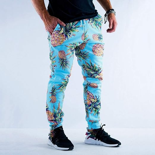 pineapple tracksuit bottoms