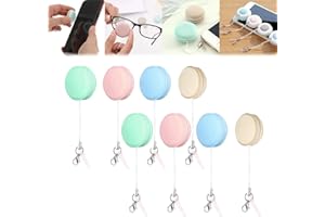 PIMAD Lindell Screen Cleaner,Screen and Eyeglass Brush,Macaron Phone Screen Cleaner,Portable Mobile Screen Cleaning (Mixed 8pcs)