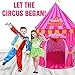 Play Tent For Kids: Vibrant Pink’ Toy Circus Tent In Sturdy Carrying Bag| Durable, Lightweight & Portable Kids’ Tent For Indoor & Outdoor Use| Easy Setup & Storage| Great Gifting Idea