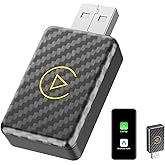 2-in-1 Wireless CarPlay & Android Auto Adapter-Compatible with 98% CarPlay-Enabled Vehicles (iOS 9+) -Plug & Play,Auto-Connect