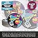 BLUE PANDA 90s Party Paper Dinner Plates - 9-Inch, 80-Count, Blue I Love the 90s Design - 1990s-Inspired Tableware for Birthday & Themed Decor