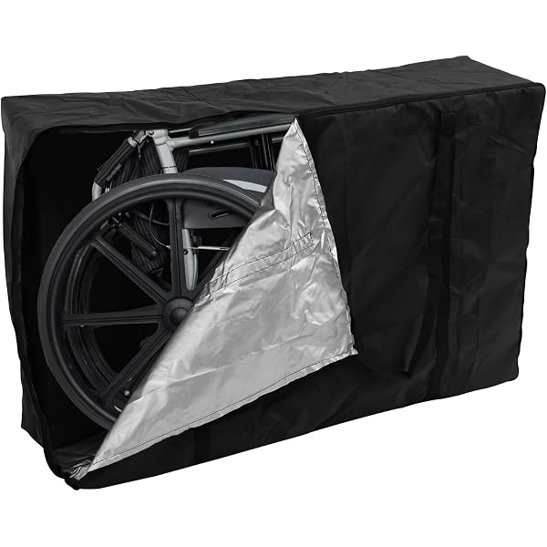 Sac De Transport Imperméable Pour Fauteuil Roulant - Housse Rangement Pliant Pour Camping, Pique-nique, Voyage - 9
