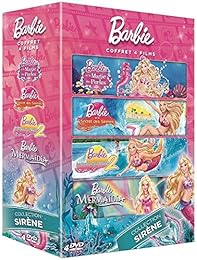 Barbie - Coffret 4 films : Collection Sirène - Pack