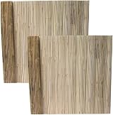 Suregreen Bamboo Fence Screening 2m x 4m 2 Pack Natural Split Cane Privacy view 5