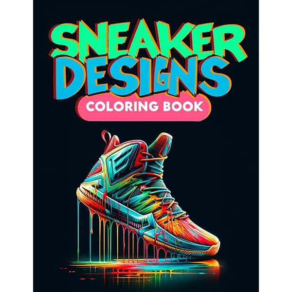 Amazon.com: Sneaker Coloring Book: 100+ New Designs for All Ages