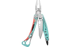 Leatherman Skeletool CX Multi-Tool with 7 Tools Including Pliers, Wire Cutter and Knife for Outdoor Activities and Camping, S