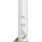 Skin Nation Renew Face Cream, Hydrating Moisturizer with Peptides, Hyaluronic Acid & Green Tea, Lightweight Plant-Based Cream for Smooth, Radiant Skin, 1.69 fl oz