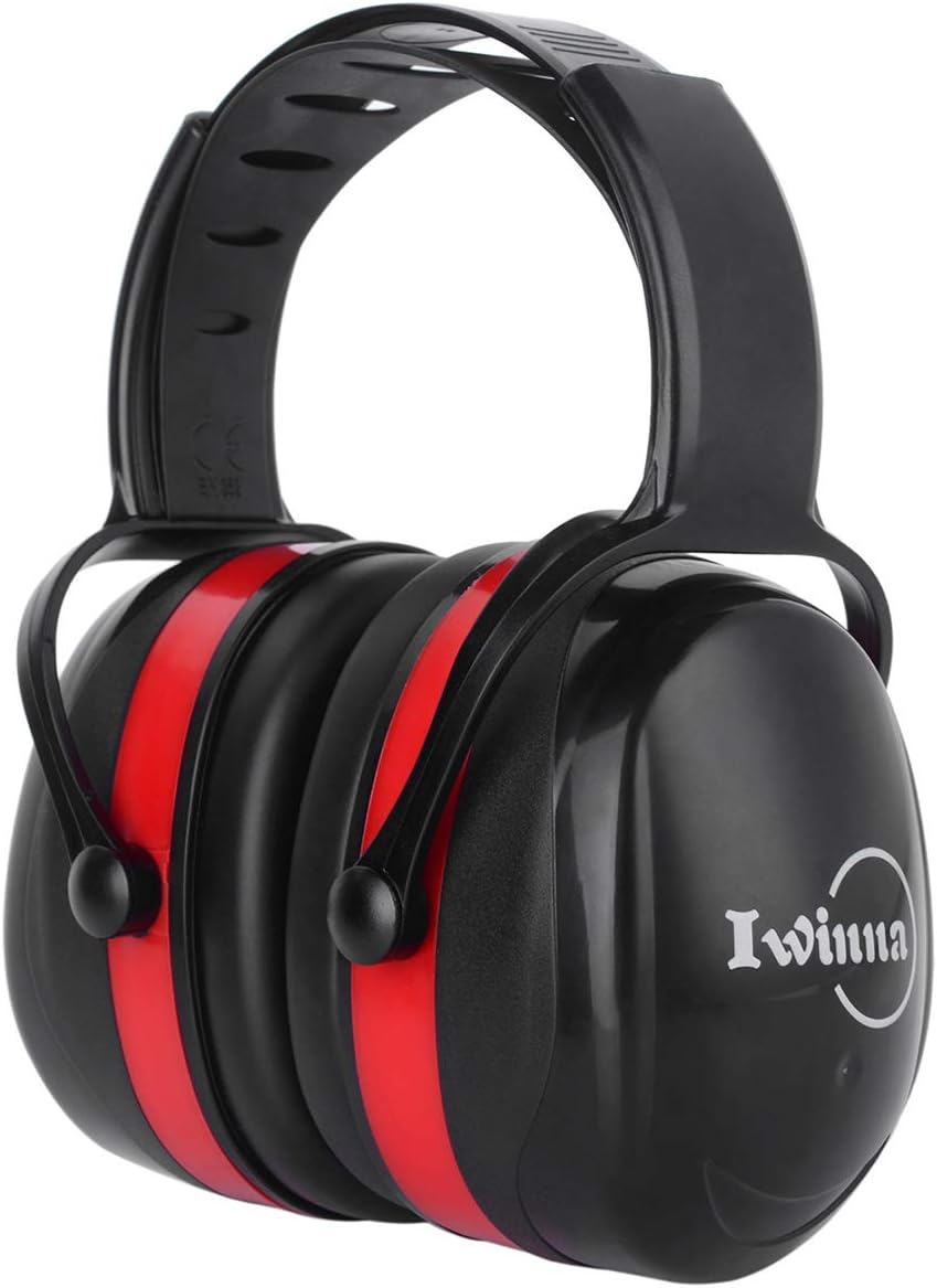 Ear Muffs Noise Reduction Safety Hearing Protection Headphones for Adults Black