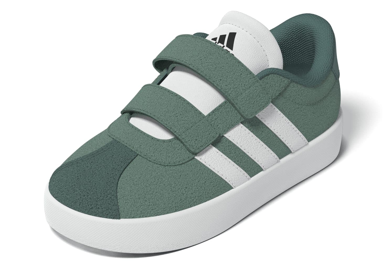 Photo 1 of adidas Unisex-Child VL Court 3.0 Hook & Loop, Powder Teal/White/Preloved Teal, 9.5 Toddler