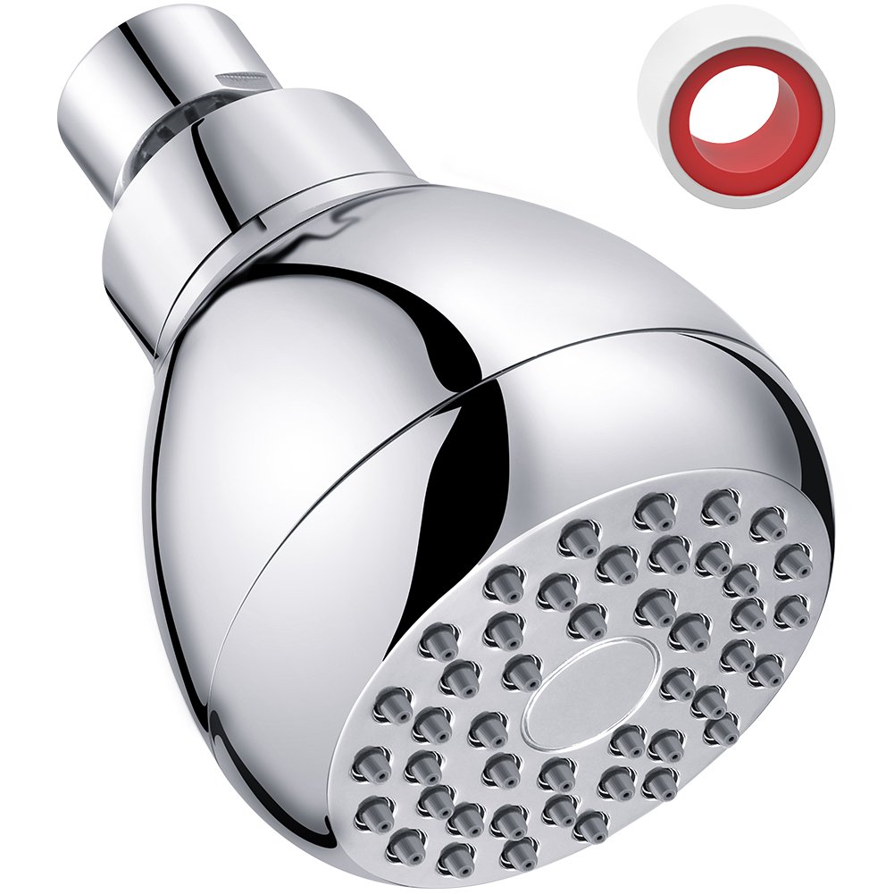 Shower Head High Pressure 3 Inch Showerhead 2.5 GPM Shower Heads