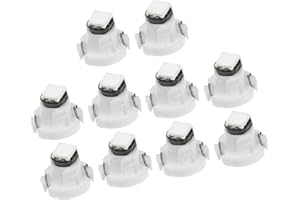 REPAIROCK 10 Pcs Blue T3 3030 LED 12V Car Interior Instrument Panel Dash Cluster Gauge Bulbs Light Dashboard Warning Indicato