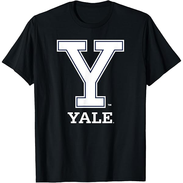 ☆YALE☆ EMBROIDERY UNIVERSITY DAN TEE WHITE YD01SS1015WH / Amazon.com: Yale University Classic Y Logo T-Shirt
