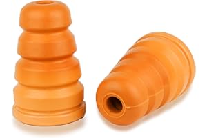 SMFVBTDWN7 Rear Bump Stop, Leaf Spring Bumper fit for 1996-2014 Express 1500, 1996-2014 Savana 1500, Avalanche 2004-2005, Tahoe 2004-2006, Escalade 2004-2006 ， Replace 15270578 (2 Pcs) (yellow)