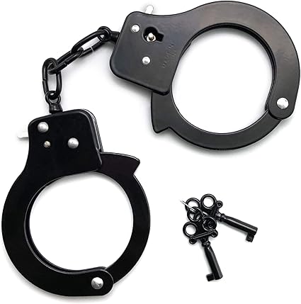 toy metal handcuffs