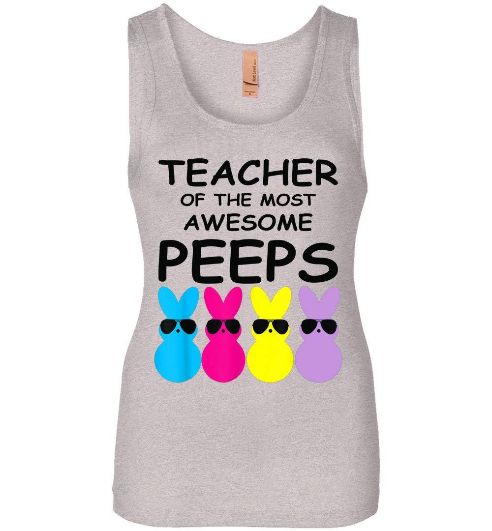 Tea Of The Most Awesome Peeps Tank Top, Easter Tea Gift Shirts