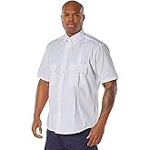 Rothco Short Sleeve Uniform Shirt – Tactical Button-Down Professional Dress Work Shirt