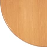Bolero 600mm Round Beech Effect Tabletop 30mm Thick Honeycomb Heat Resistant view 5
