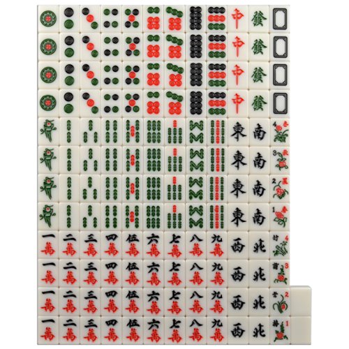 Professional Chinese Mahjong w/ Aluminum Case and Large Tiles