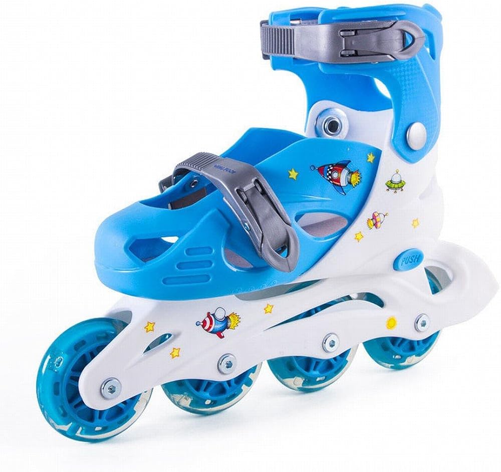 Child Safety Detachable Luminous Skates Inline Glow Roller Skates