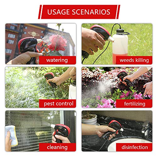 image for Weirran Automatic Portable Power Sprayer with Holster for Weed Control