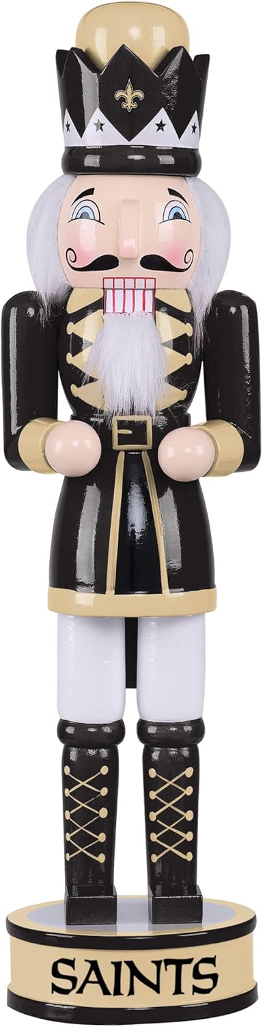 Nutcrackers - foco NFL Team Logo Collectible Holiday 14