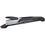 Bostitch/PaperPro Booklet Stapler - One Finger, No Effort, Spring Powered, Long Reach Stapler - Silver (1610)