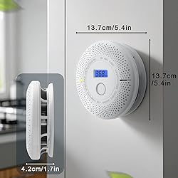 Smoke and Carbon Monoxide Detector, 2 in 1 Smoke