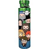 Spoontiques Harry Potter Stainless Steel Bottle - Harry Potter Travel Drink Cup with Twist Lid for Beverages, 24 Oz - Hogwarts Characters