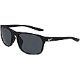Nike CW4652-010 Endure Sunglasses Matte Black Frame Color, Dark Grey Lens Tint