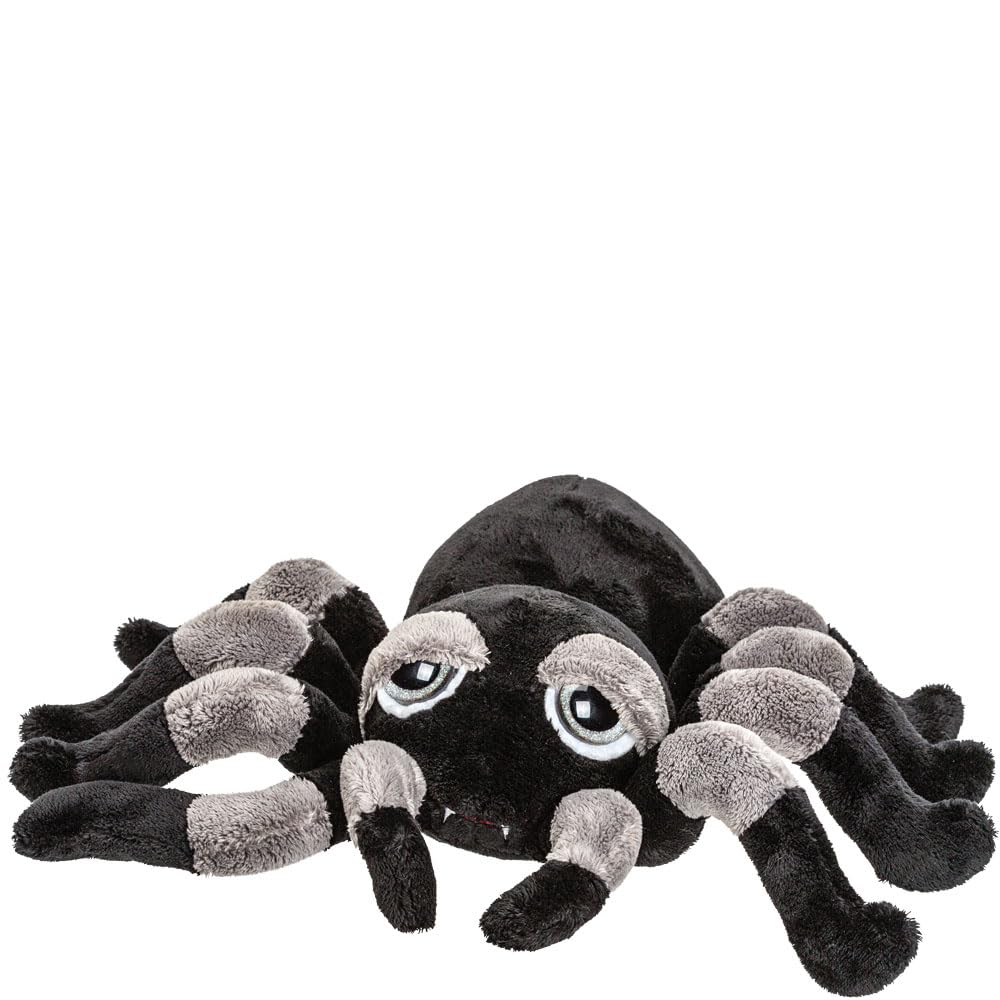 Suki Gifts International - Medium Grey & Black Tarantula Spider - Sid (14446)