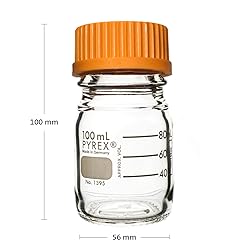 Pyrex Round Media Storage Bottle with GL45 Screw