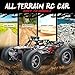 VATOS 1/12 RC Truks Off Road Remote Control Cars Rechargable 2.4GHz Fast Remote Control Car 2WD Waterproof All Terrain Remote Control Car | 26+ MPH Remote Control Truck | RC Cars for Kids and Adults