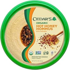 Cedar's Topped Organic Hot Honey Hommus