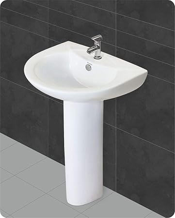 Belmonte Ceramic Wash Basin 21x18-inch 