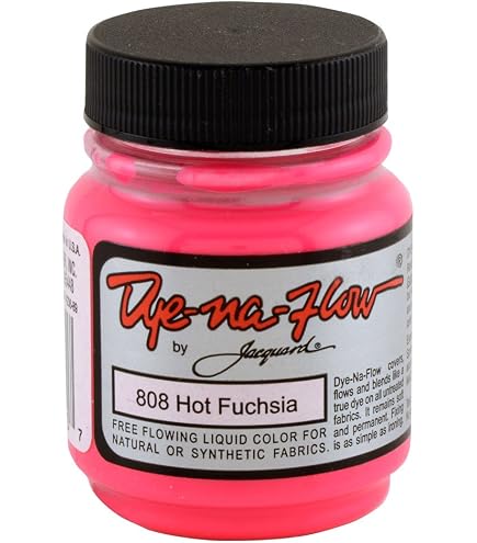 Jacquard Acid Dye Hot Fuchsia - 8 Unzen, Pulverfarbe Für Wolle, Seide & Protein-Fasern