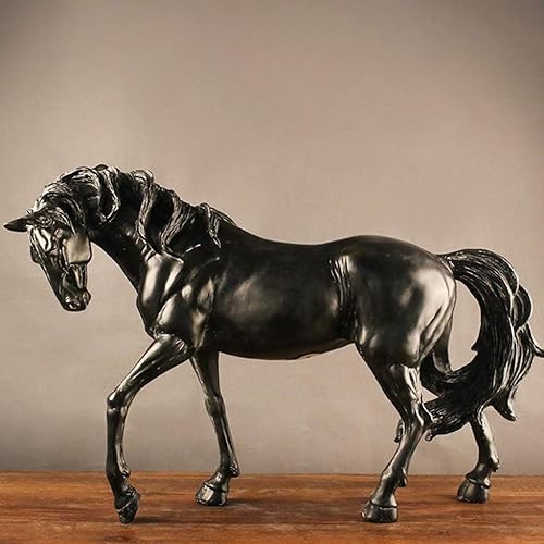 Download WXFO Artisanat de résine Cheval Simple et propice Mode Cadeau créatif étude d'armoire à vin Cadeau Cadeau Ornements PDF