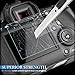 Screen Protector Compatible Canon EOS 6D, AFUNTA 2 Pack Camera Anti-Scratch Tempered Glass for DSLR Camera