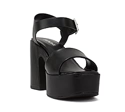 Soda LAUNCH ~ Women Open Toe Ankle Strap Platform