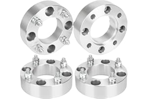 JiiinMiiin 1.5 inch 38mm 4x110 ATV Wheel Spacers with 74mm Hub Bore & 10x1.25 Studs, Compatible with Honda Yamaha Suzuki Bomb